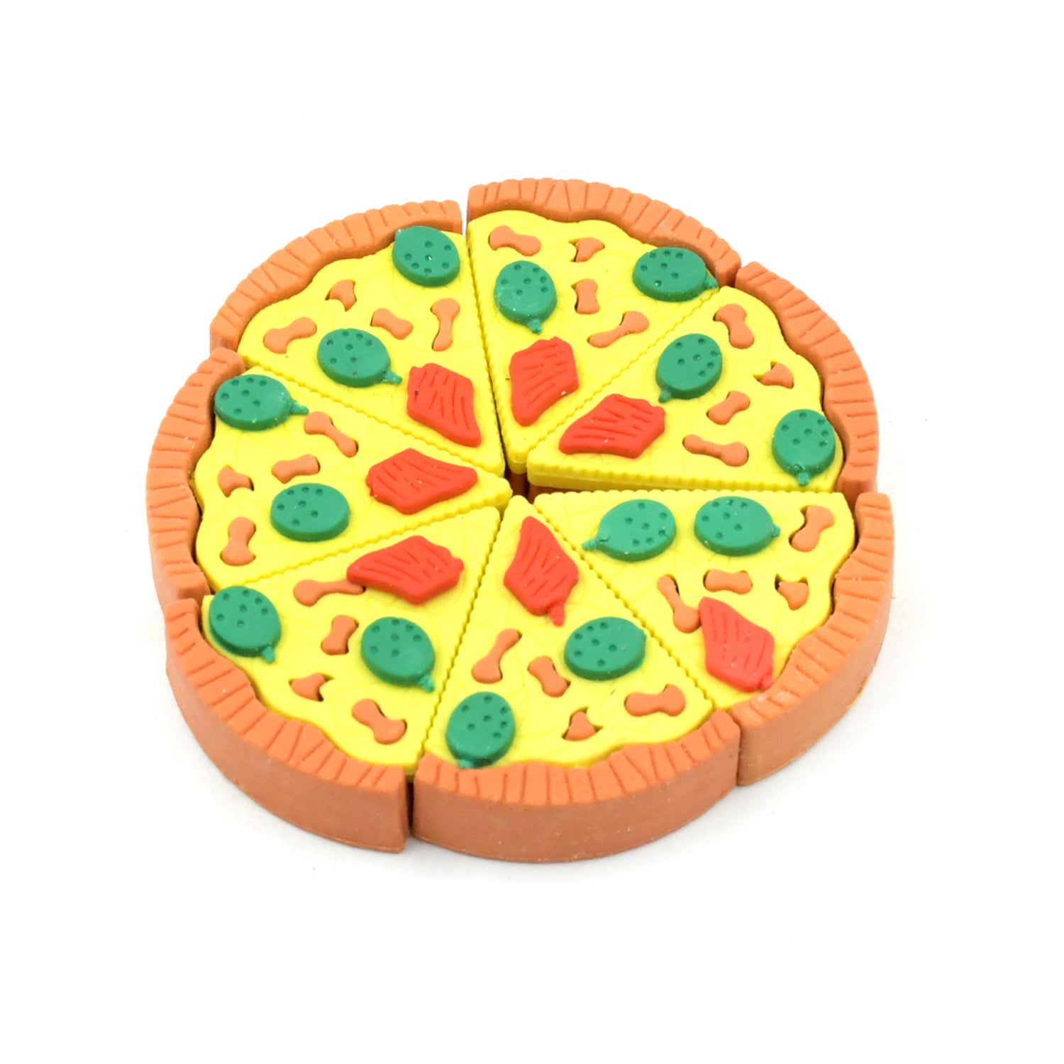 4347 3D Pizza Slices Kids Favourite Food Eraser, Pizza 7 slice eraser for kids Adults fast food lover Stationary Kit Fancy & Stylish Colorful Erasers, for Return Gift, Birthday Party, School Prize 4347 3D Pizza Slices Kids Favourite Food Eraser, Pizza 7 slice eraser for kids Adults fast food lover Stationary Kit Fancy & Stylish Colorful Erasers, for Return Gift, Birthday Party, School Prize